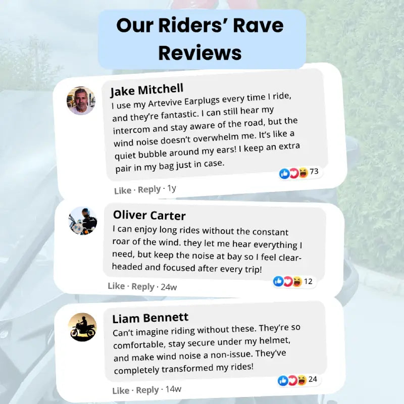 RideSafe Noise Reducing Earplugs