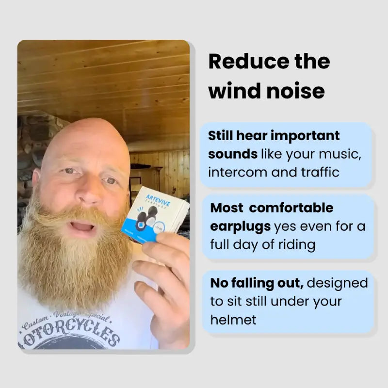 RideSafe Noise Reducing Earplugs